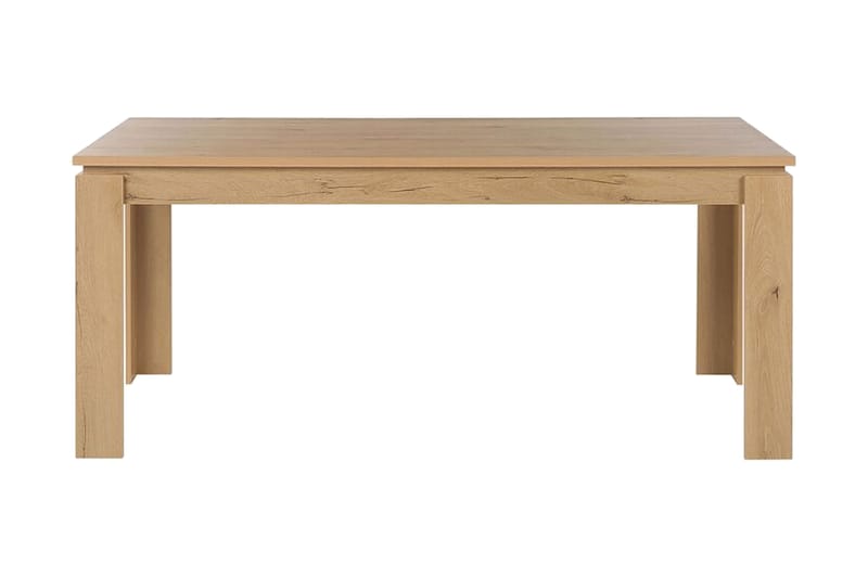 Spisebord 180 x 90 cm Lyse Trefarge HvitON - Tre/natur - Møbler - Bord - Spisegrupper