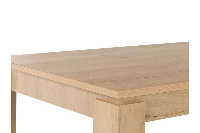 Spisebord 180 x 90 cm Lyse Trefarge HvitON - Tre/natur - Møbler - Bord - Spisebord & kjøkkenbord