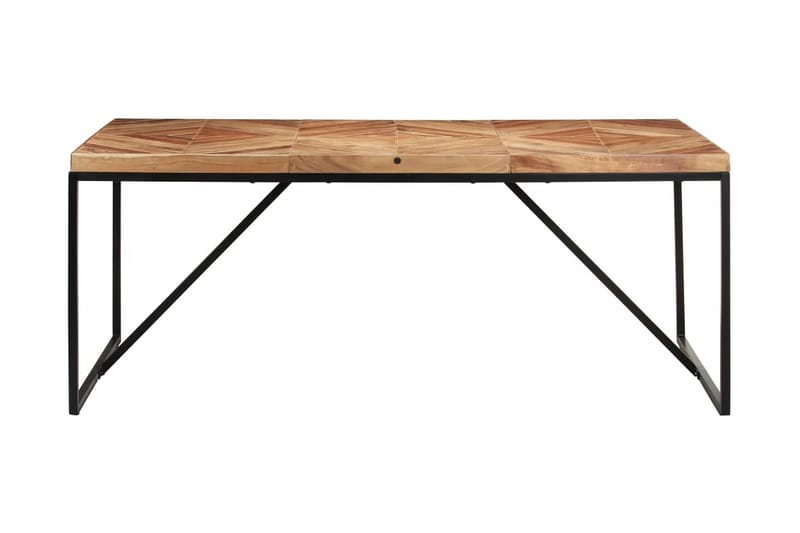 Spisebord 180x90x76 cm heltre akasie og mango - Brun - Møbler - Bord - Spisebord & kjøkkenbord