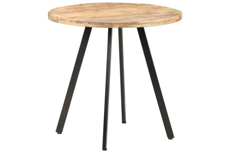 Spisebord 80 cm grovt mangotre - Brun - Møbler - Stoler & lenestoler - Spisestuestoler & kjøkkenstoler