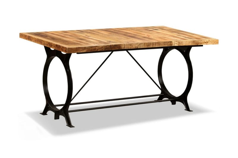 Spisebord grovt mango heltre 180 cm - Mangotre - Møbler - Bord - Spisebord & kjøkkenbord