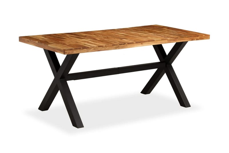 Spisebord heltre akasie og mango 180x90x76 cm - Akasie/Mangotre - Møbler - Bord - Spisebord & kjøkkenbord