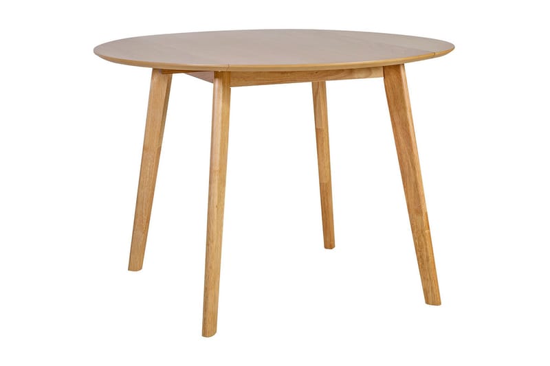 Spisebord JAXTON D106xH75cm MDF med eikefiner - Møbler - Bord - Spisebord & kjøkkenbord