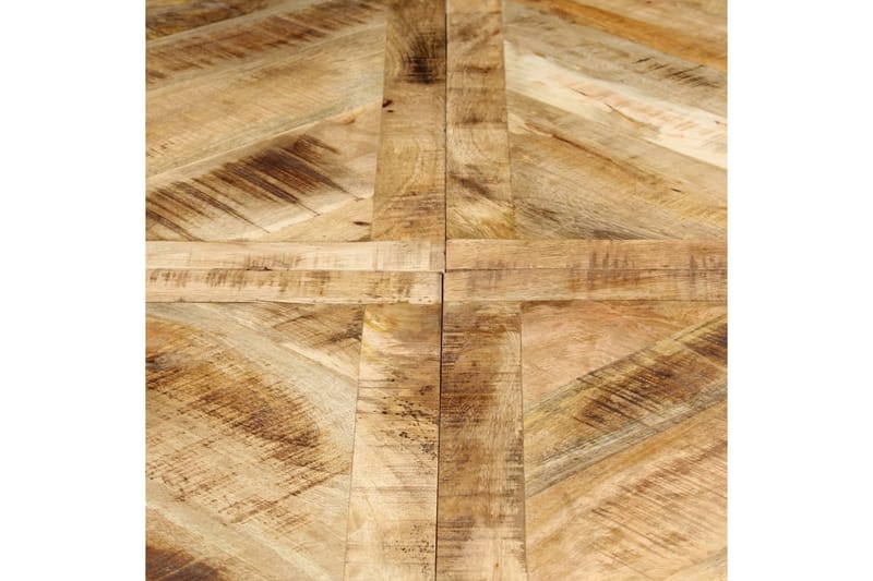 Spisebord rund 150x76 cm heltre mango - Brun - Møbler - Bord - Spisebord & kjøkkenbord