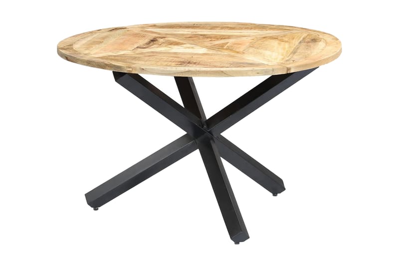 Spisebord rundt 120x76 cm heltre mango - Brun - Møbler - Bord - Spisebord & kjøkkenbord