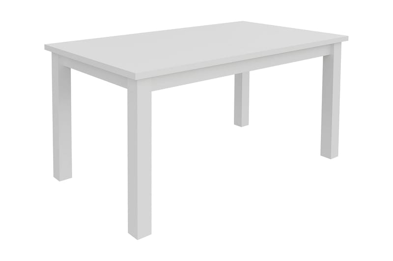 Tabell Forlengningsbart Spisebord 140 cm - Hvit - Møbler - Bord - Spisebord & kjøkkenbord