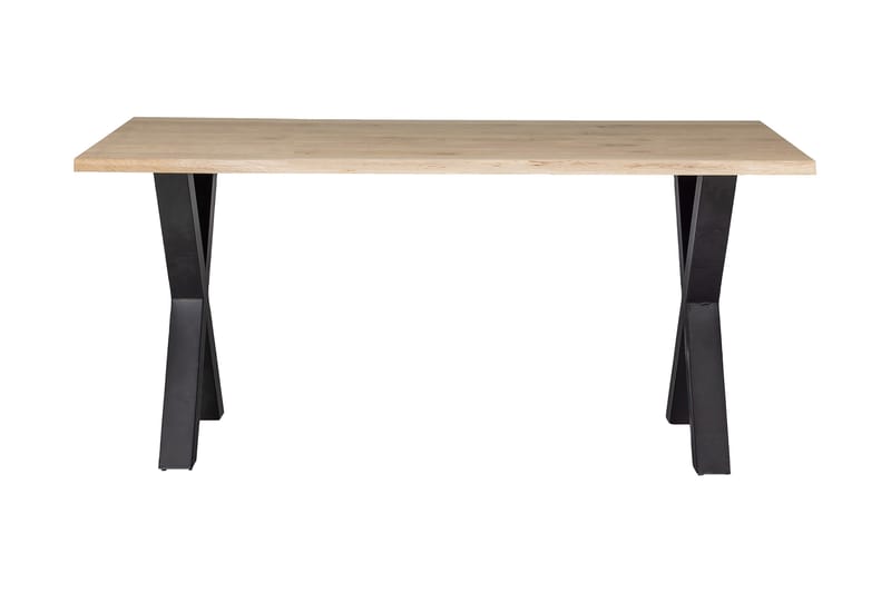 Tablo Spisebord X-Formede Ben 180 cm - Eik/Svart - Møbler - Bord - Spisebord & kjøkkenbord