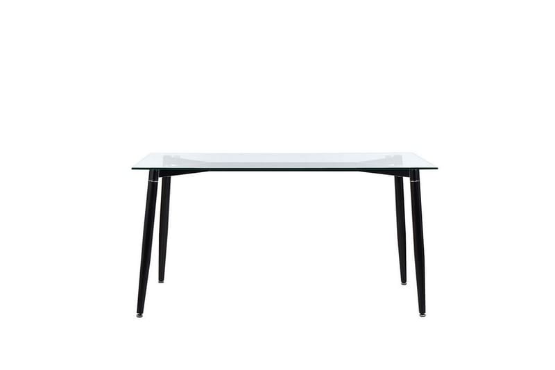 Totham Spisebord 150 cm - Glass/Svart - Møbler - Bord - Spisebord & kjøkkenbord
