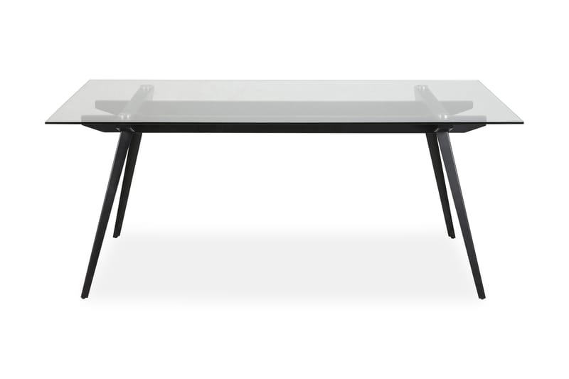 Tsar Spisebord 180 cm - Glass/Svart - Møbler - Bord - Spisebord & kjøkkenbord