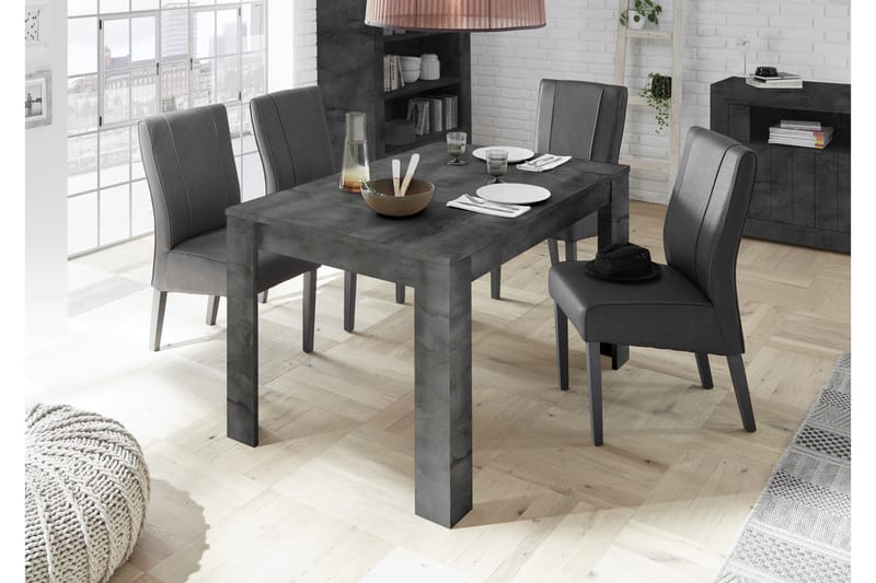 Urbino Forlengningsbart Spisebord 137 cm - Grå - Møbler - Bord - Spisebord & kjøkkenbord