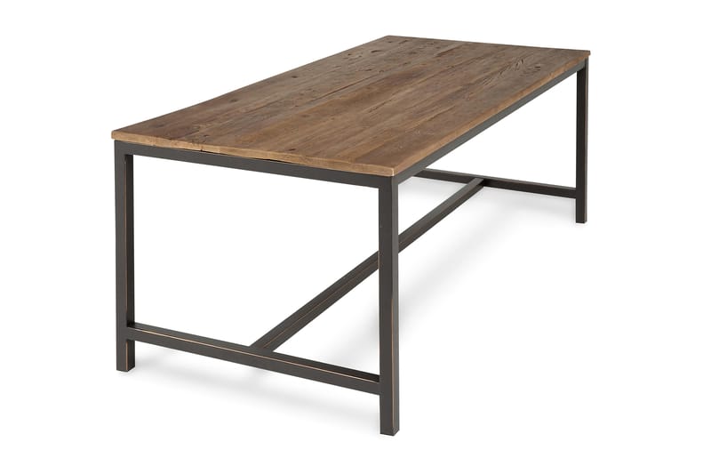 Vera Spisebord 180 cm - Tre/Svart - Møbler - Bord - Spisebord & kjøkkenbord