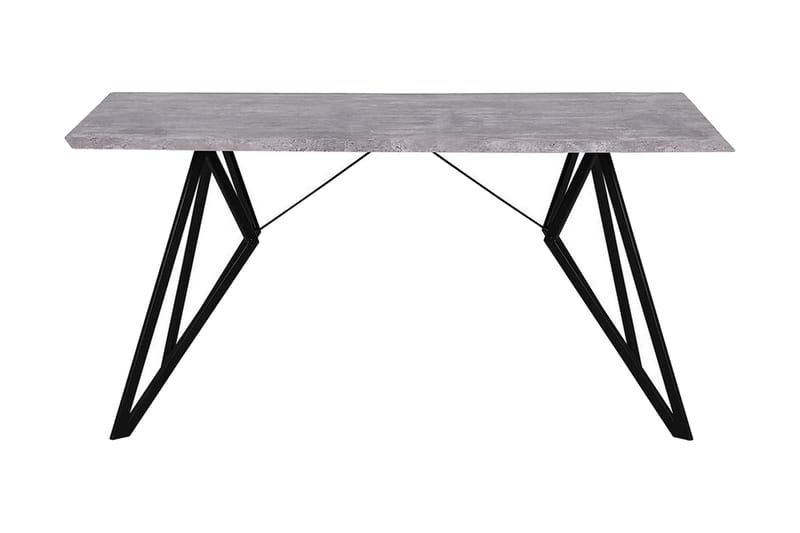 Verd Spisebord 160x90 cm - Grå - Møbler - Bord - Spisebord & kjøkkenbord