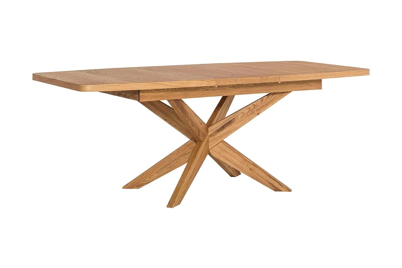 Vilis Forlengningsbart Spisebord 160 cm - Eik - Møbler - Bord - Bordtilbehør - Ileggsplate