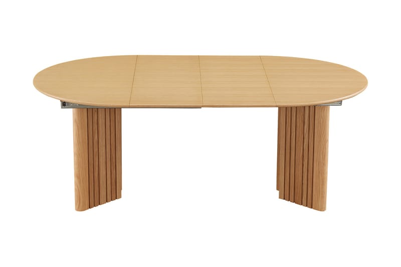 Vrajolli Forlengningsbart Rundt Spisebord 120/200 cm - Natur - Møbler - Bord - Spisebord & kjøkkenbord