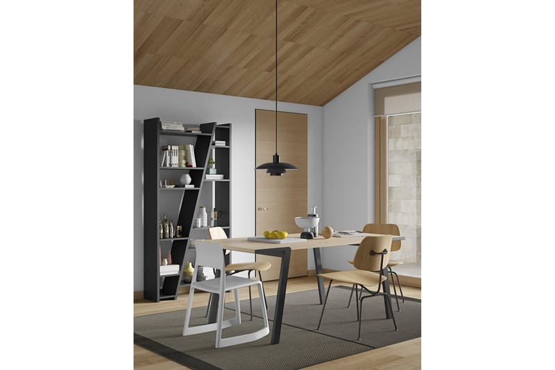 Zardell Spisebord 180 cm - Svart/Tre/Natur - Møbler - Bord - Spisebord & kjøkkenbord