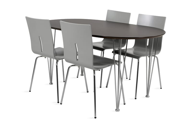 Canzona Spisegruppe med 4 Myrrha Stol - Møbler - Bord - Spisebord & kjøkkenbord