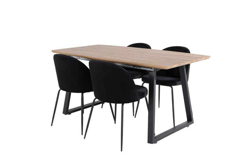 Leah Forlengningsbar bord med 4 Foyos Spisestoler - Møbler - Bord - Spisegrupper