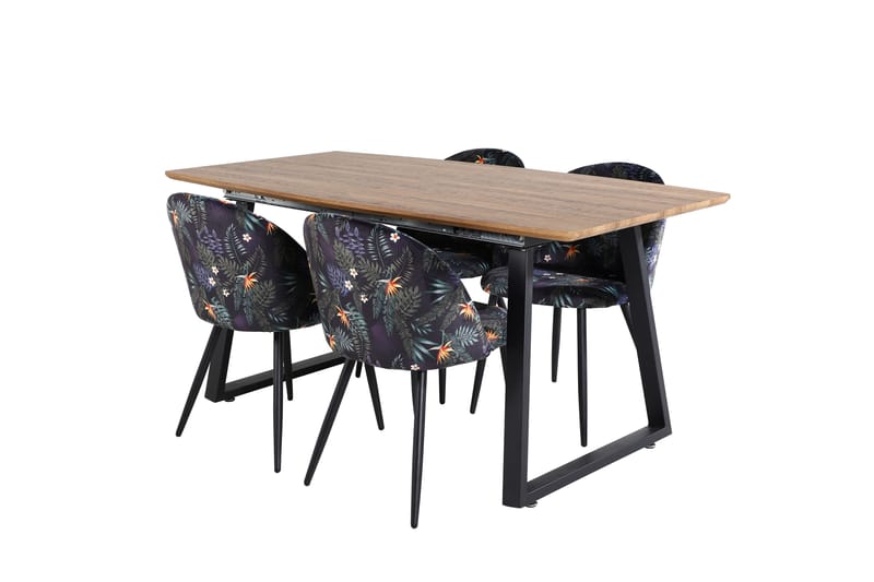 Leah Forlengningsbar bord med 4 Sedavi Spisestoler - Møbler - Bord - Spisegrupper