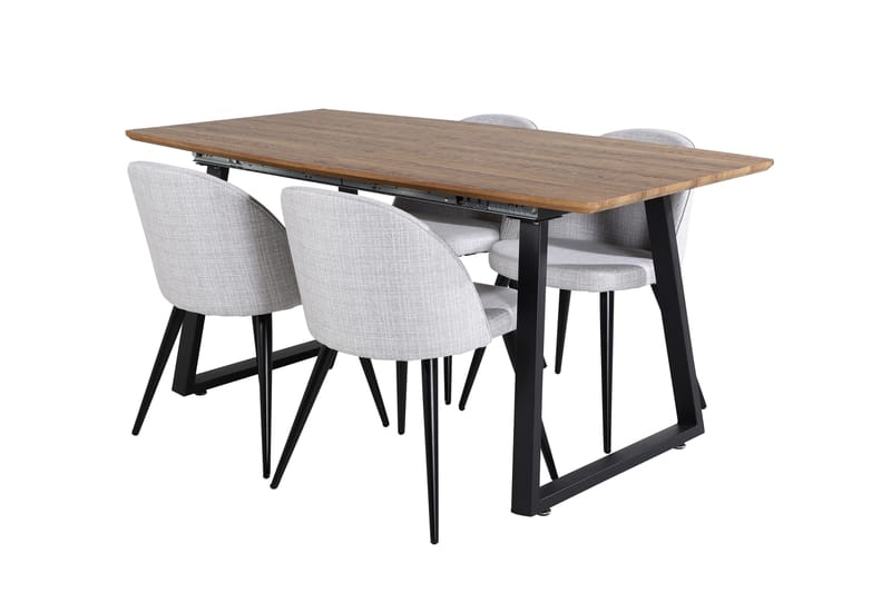 Leah Forlengningsbar bord med 4 Sedavi Spisestoler - Møbler - Bord - Spisegrupper