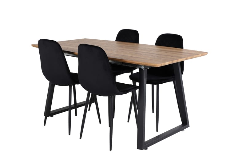 Leah Forlengningsbar bord med 4 Ypas Spisestoler - Møbler - Bord - Spisegrupper