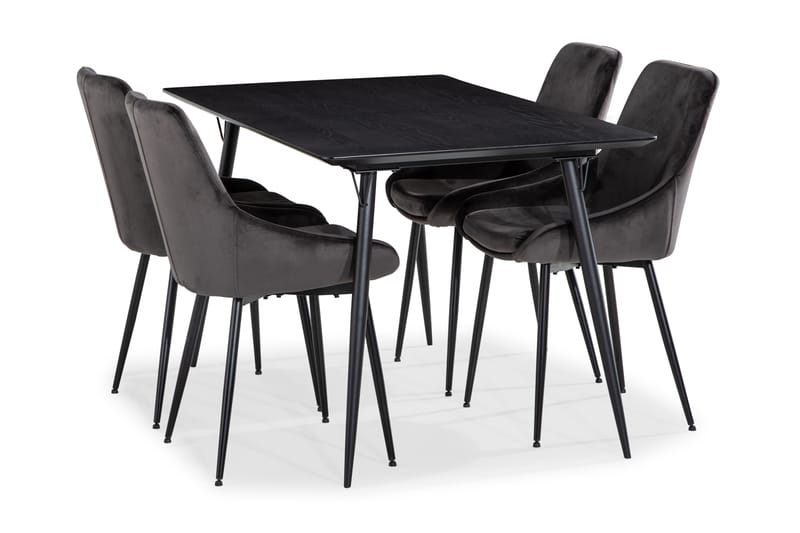 Lilo Spisebord 140 cm med 4 Alsarp KjøkkenStoler - Møbler - Bord - Spisegrupper