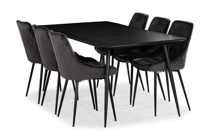 Lilo Spisebord 180 cm med 6 Alsarp KjøkkenStoler - Møbler - Stoler & lenestoler - Spisestuestoler & kjøkkenstoler
