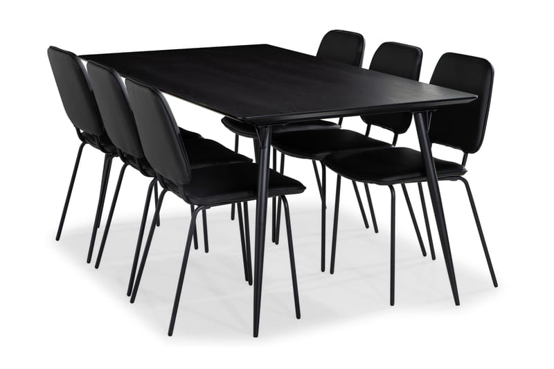 Lilo Spisebord 180 cm med 6 Idril SpiseStoler - Møbler - Bord - Spisegrupper
