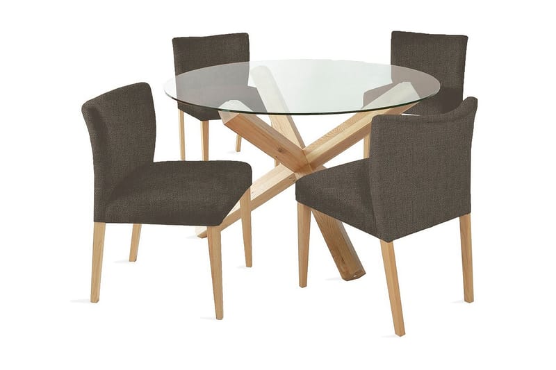 Spisegruppe Torino med 4 stoler - Møbler - Bord - Spisegrupper