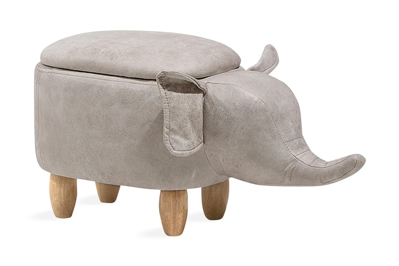 Elephant Puff 70 cm - Grå - Møbler - Lenestoler - Puff