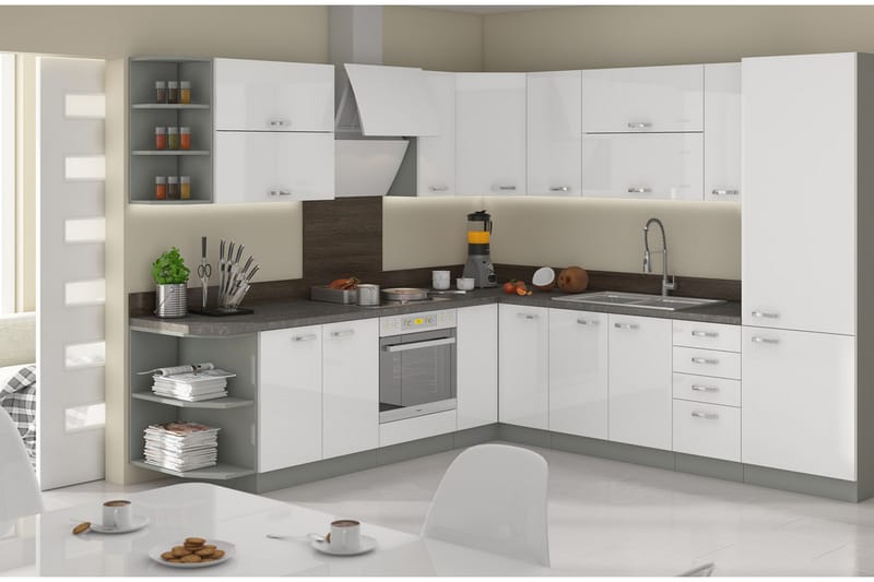 Bianco Kjøkkensett - Møbler - Møbelsett - Møbelsett til kjøkken & spiseplass