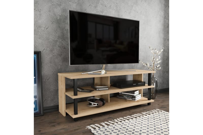 Andifli Tv-benk 120x47,4 cm - Svart - Møbler - Mediamøbel & tv møbel - TV-benk & mediabenk