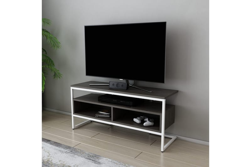 Desgrar Tv-benk 110x49,9 cm - Hvit - Møbler - Mediamøbel & tv møbel - TV-benk & mediabenk