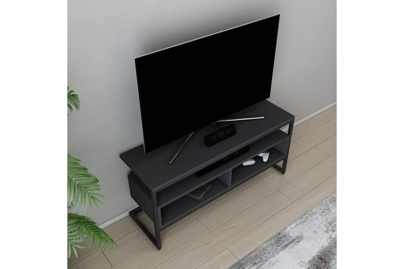 Desgrar Tv-benk 110x49,9 cm - Svart - Møbler - Mediamøbel & tv møbel - TV-benk & mediabenk