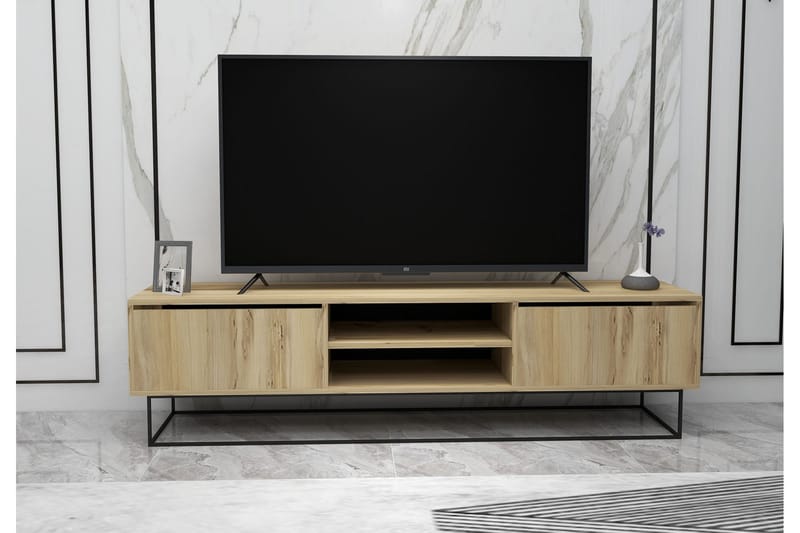 Desgrar Tv-benk 180x50 cm - Flerfarget - Møbler - Mediamøbel & tv møbel - TV-benk & mediabenk