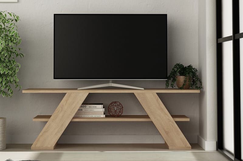 Homitis TV-benk 120 cm - Eik - Møbler - Mediamøbel & tv møbel - TV-benk & mediabenk