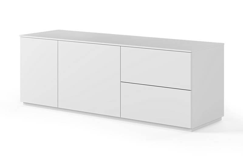 Kolesar TV-benk 160 cm - Hvit - Møbler - Medie- & TV-møbler - TV-benk & mediabenk