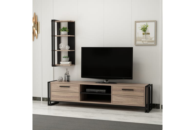 Lesa TV-benk 192 cm - Homemania - Møbler - Mediamøbel & tv møbel - TV-benk & mediabenk
