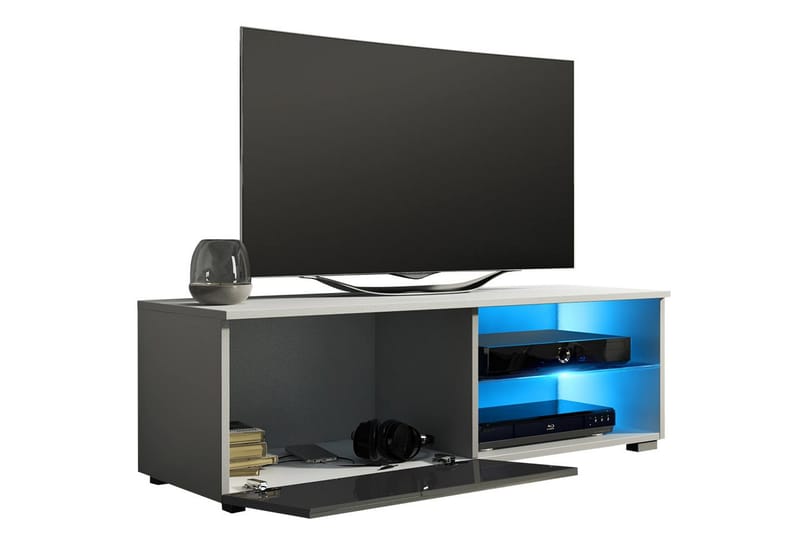 Perenil Tv-benk 40x36x100 cm - Hvit - Møbler - Medie- & TV-møbler - TV-benk & mediabenk