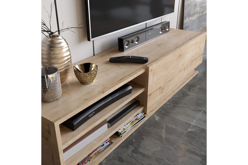 Rinorea Tv-benk 150x36 cm - Blå - Møbler - Mediamøbel & tv møbel - TV-benk & mediabenk