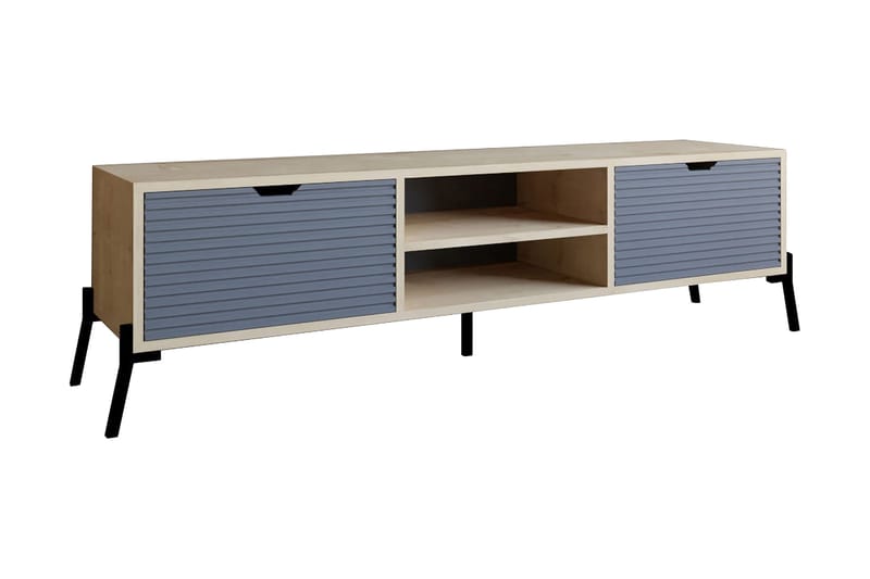 Rinorea Tv-benk 160x41 cm - Blå - Møbler - Mediamøbel & tv møbel - TV-benk & mediabenk