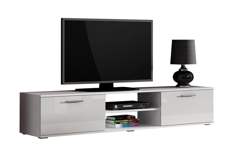 Soho TV-benk 180x43x37 cm - Grå/Hvit - Møbler - Medie- & TV-møbler - TV-benk & mediabenk