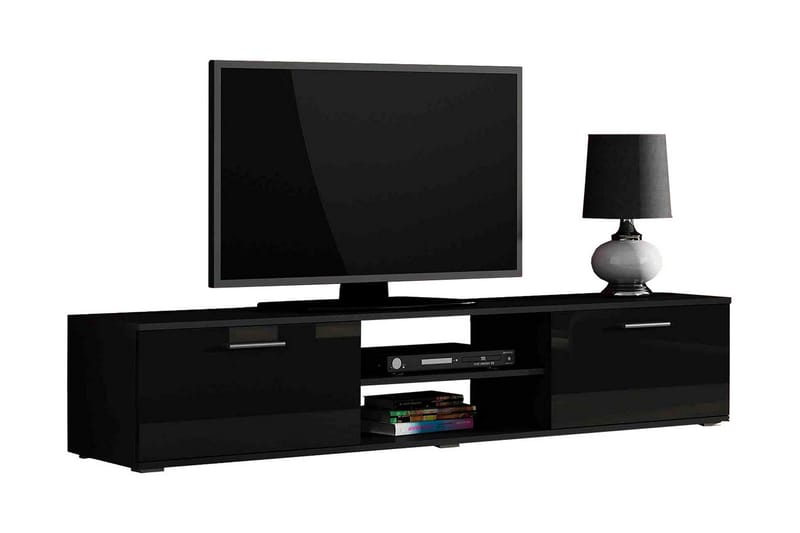 Soho TV-benk 180x43x37 cm - Svart - Møbler - Medie- & TV-møbler - TV-benk & mediabenk