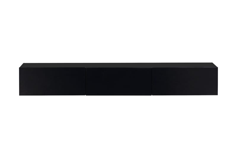Stocken Tv-benk 240 cm LED-belysning - Svart - Møbler - Medie- & TV-møbler - TV-benk & mediabenk