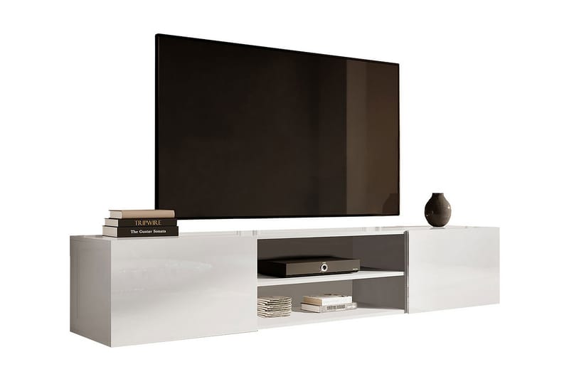 Tv-benk - Hvit - Møbler - Mediamøbel & tv møbel - TV-benk & mediabenk