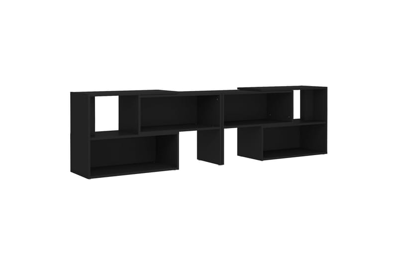 TV-benk svart 149x30x52 cm sponplate - Svart - Møbler - Medie- & TV-møbler - TV-benk & mediabenk