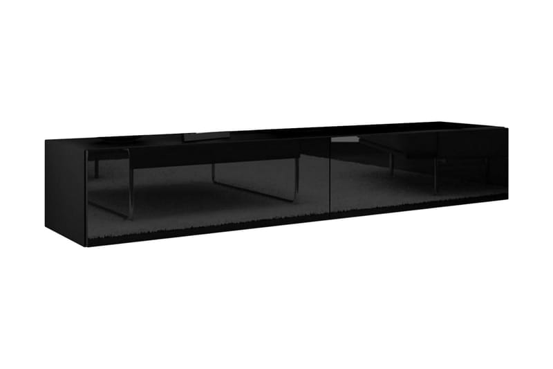 Vasil Tv-benk 180 cm - Svart - Møbler - Bord - Spisebord & kjøkkenbord