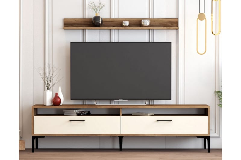 Andifli Tv-møbelsett 180x47 cm - Brun - Møbler - Mediamøbel & tv møbel - TV-møbelsett