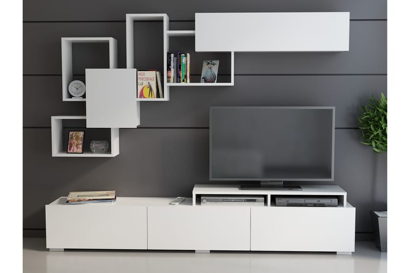 Decorotika Mediaoppbevaring - Møbler - Medie- & TV-møbler - TV-møbelsett