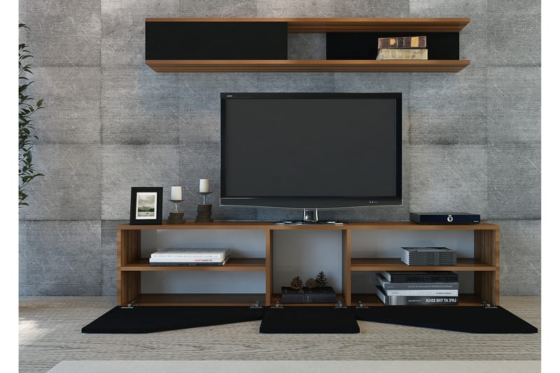 Decorotika TV-benk med Hylle - Møbler - Mediamøbel & tv møbel - TV-møbelsett