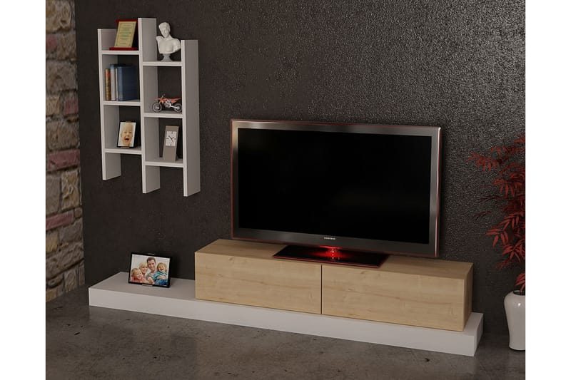 Giacalone TV møbelsett 180 cm 2 Dører - Møbler - Mediamøbel & tv møbel - TV-møbelsett